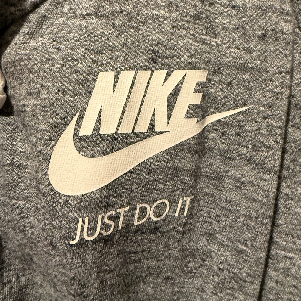 Nike Gray Zip-Up Hoodie - Picture 2 of 3